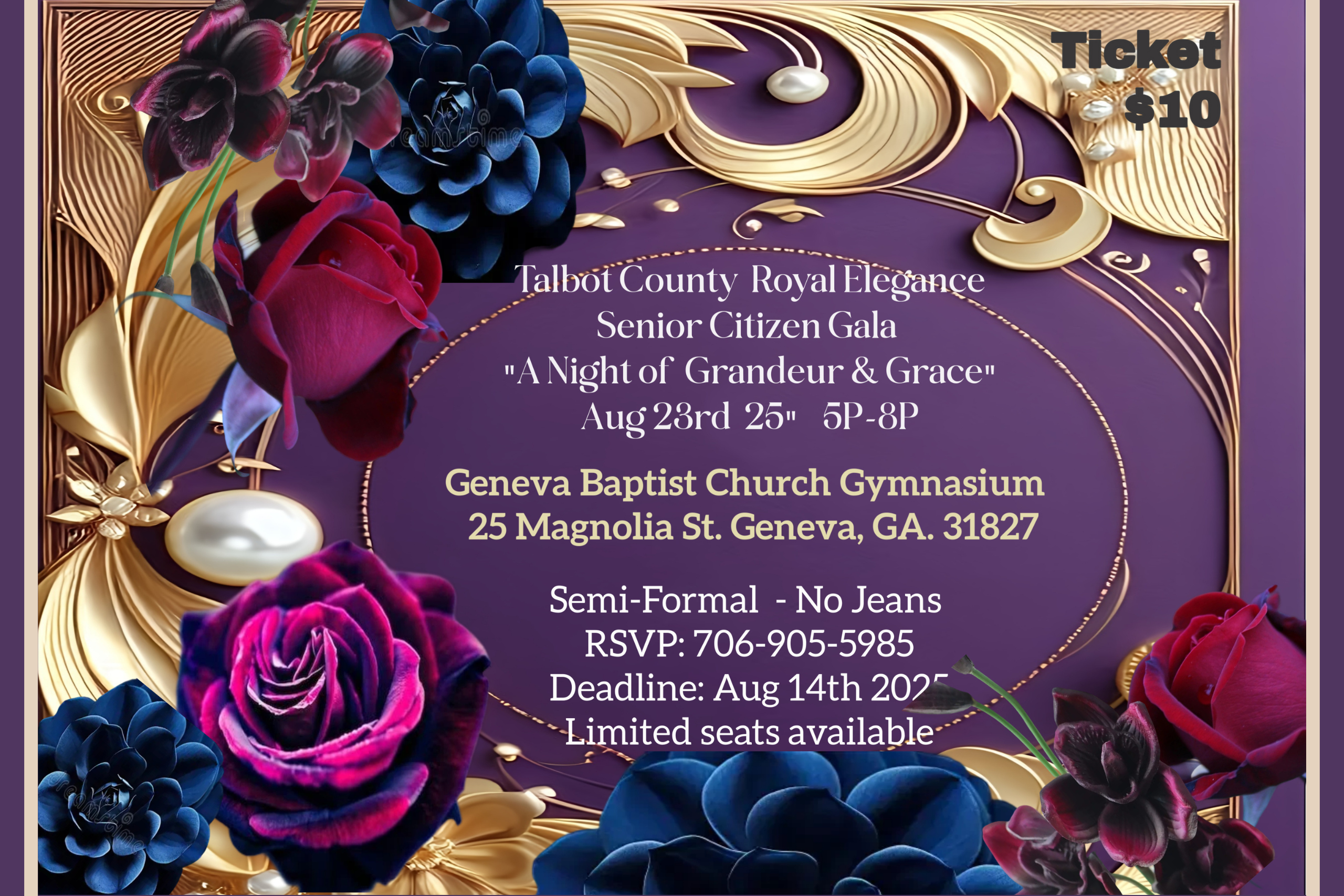 Royal Elegance Senior Citizen Gala: “A Night of Grandeur & Grace”